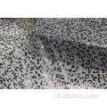 100% Polyester Leopard Pattern Mesh Fabric